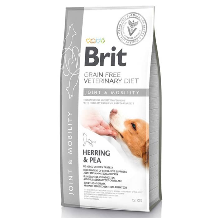 Brit Veterinary Diet Joint Mobility veterinārā suņu barība locītavām 12 kg